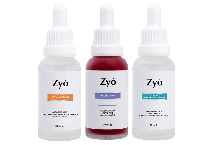 Zyó üçlü serum seti